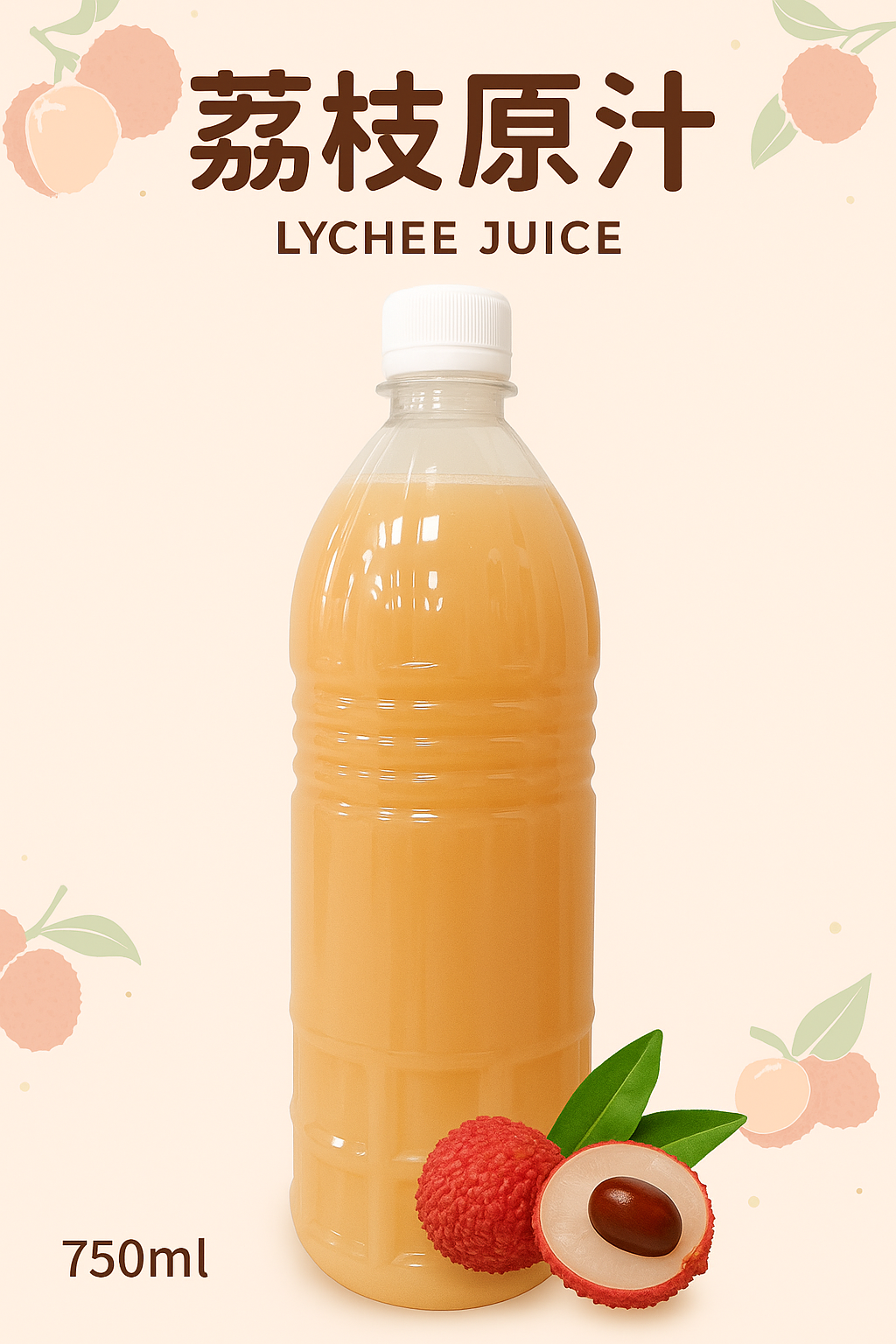 💖荔枝汁｜清甜香氣・每一口都像夏天！